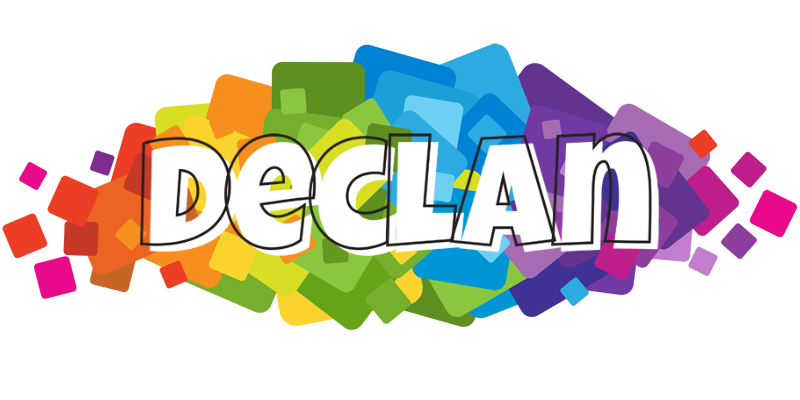 Declan pixels logo