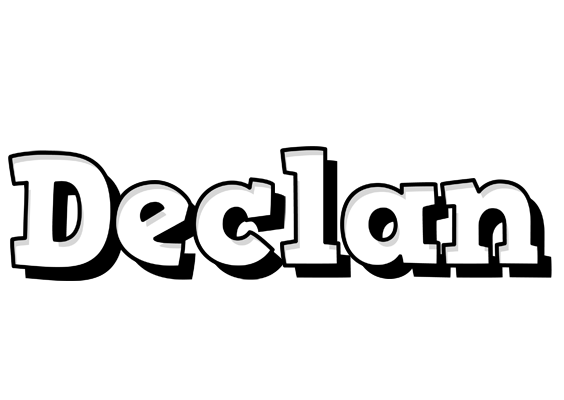 Declan snowing logo