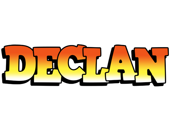 Declan sunset logo