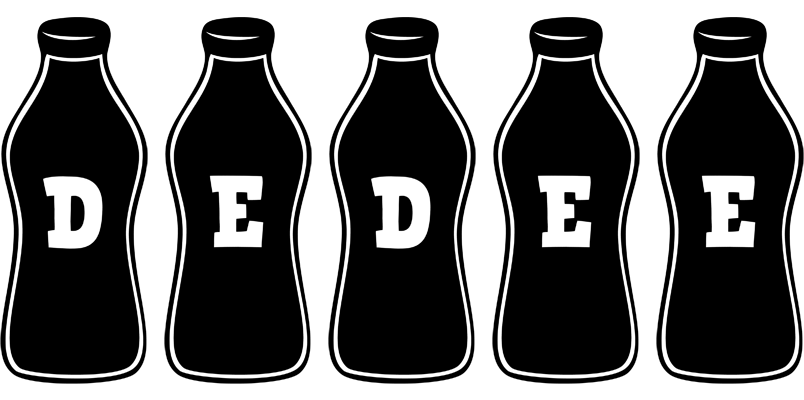 Dedee bottle logo