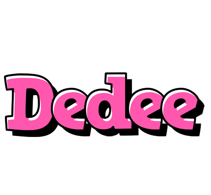Dedee girlish logo