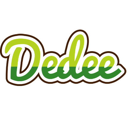 Dedee golfing logo