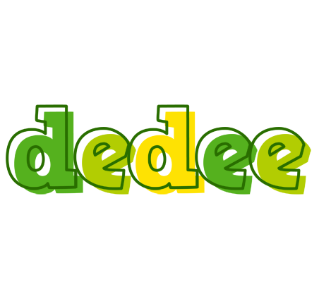 Dedee juice logo