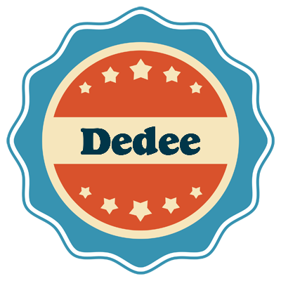 Dedee labels logo