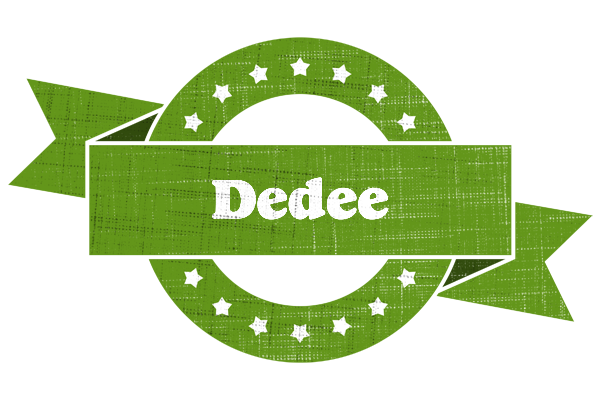 Dedee natural logo