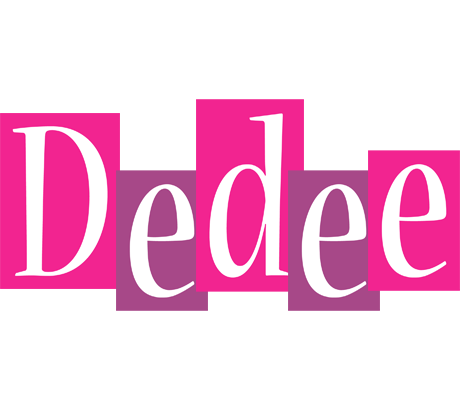 Dedee whine logo