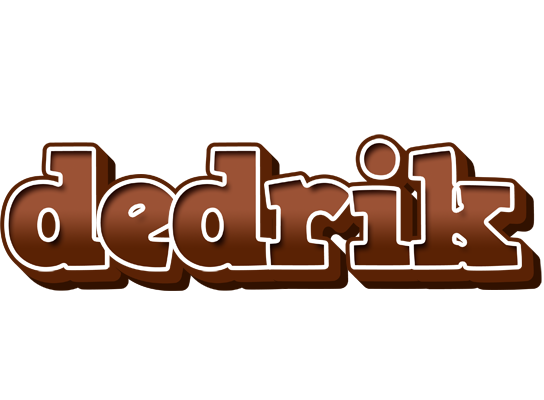 Dedrik brownie logo