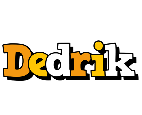Dedrik cartoon logo