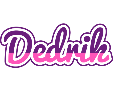Dedrik cheerful logo