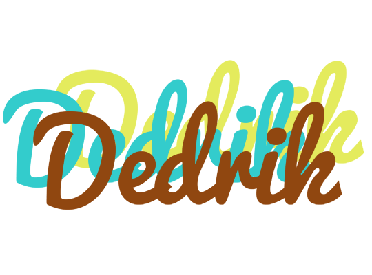 Dedrik cupcake logo