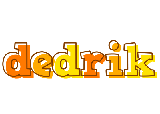 Dedrik desert logo