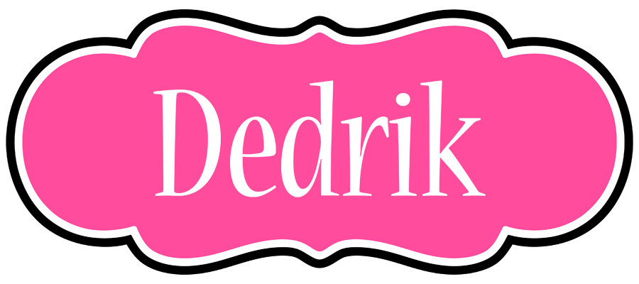 Dedrik invitation logo