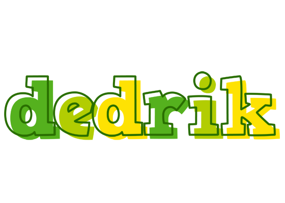 Dedrik juice logo