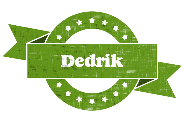Dedrik natural logo