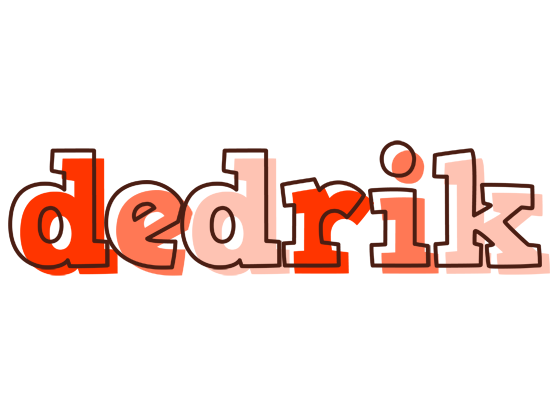 Dedrik paint logo