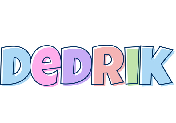 Dedrik pastel logo
