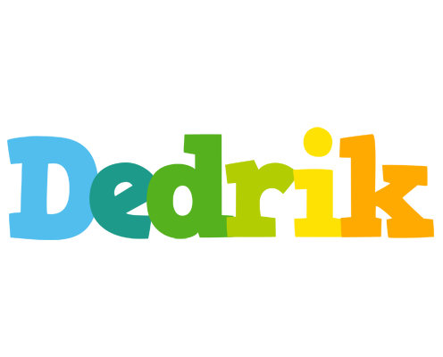 Dedrik rainbows logo