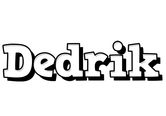 Dedrik snowing logo