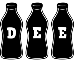 Dee bottle logo