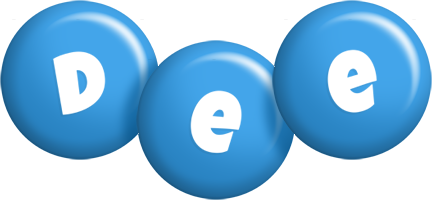 Dee candy-blue logo