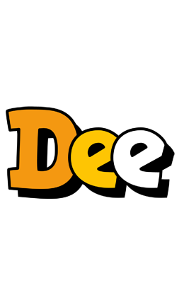 Dee cartoon logo