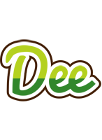 Dee golfing logo