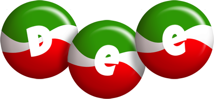 Dee italy logo