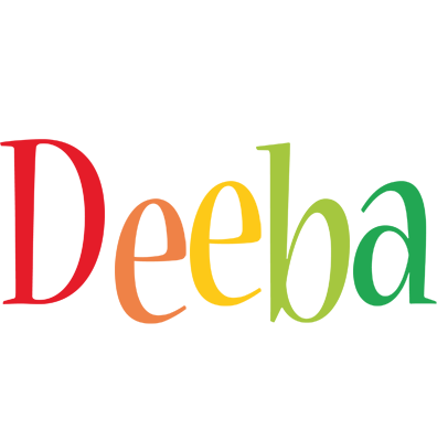 Deeba birthday logo