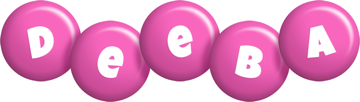 Deeba candy-pink logo