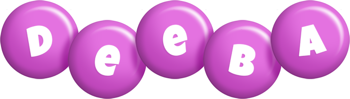 Deeba candy-purple logo