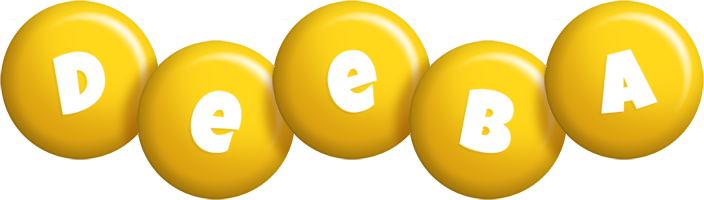 Deeba candy-yellow logo