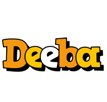 Deeba cartoon logo