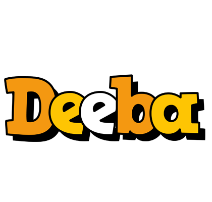 Deeba cartoon logo
