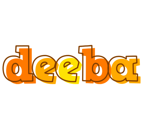 Deeba desert logo
