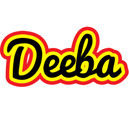 Deeba flaming logo