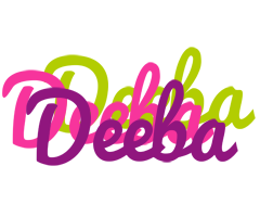 Deeba flowers logo