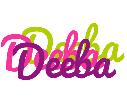 Deeba flowers logo