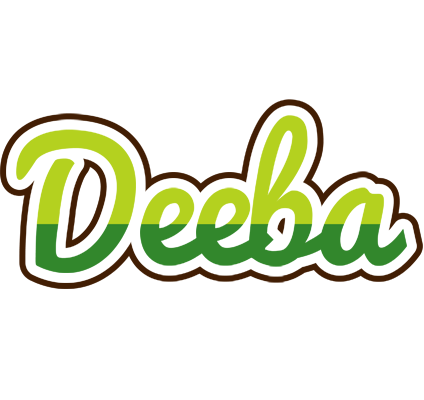 Deeba golfing logo