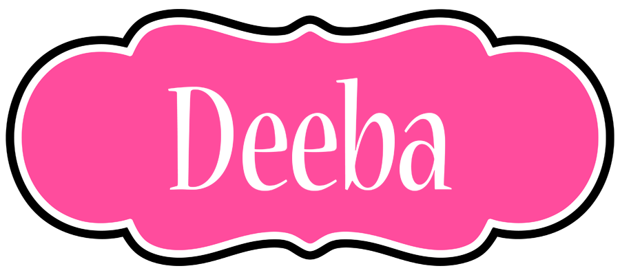 Deeba invitation logo