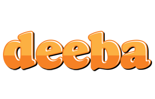 Deeba orange logo