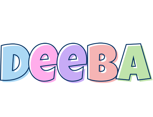 Deeba pastel logo