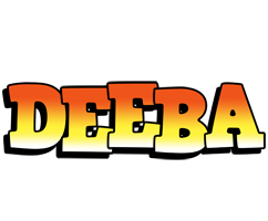 Deeba sunset logo