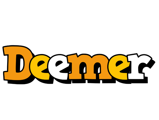 Deemer cartoon logo