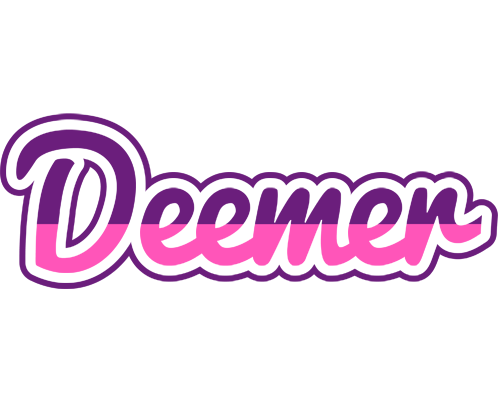 Deemer cheerful logo