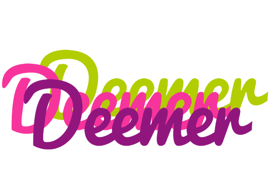 Deemer flowers logo