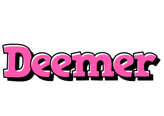Deemer girlish logo