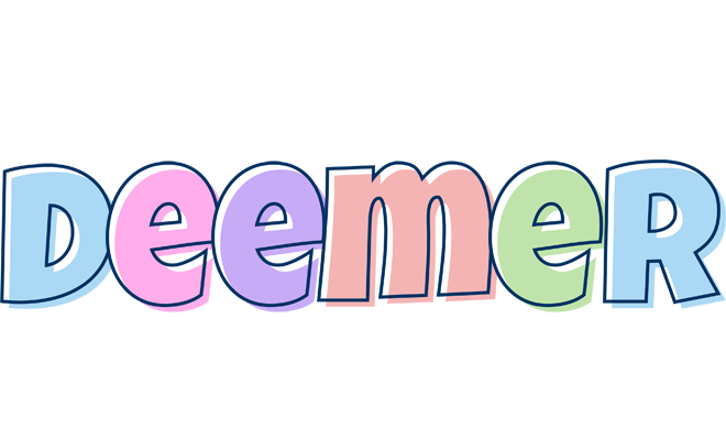 Deemer pastel logo