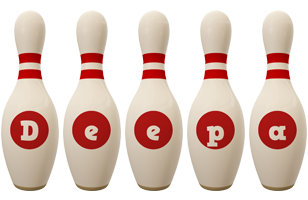 Deepa bowling-pin logo
