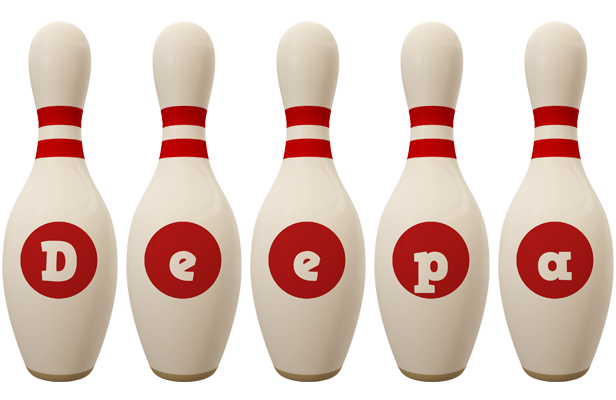 Deepa bowling-pin logo