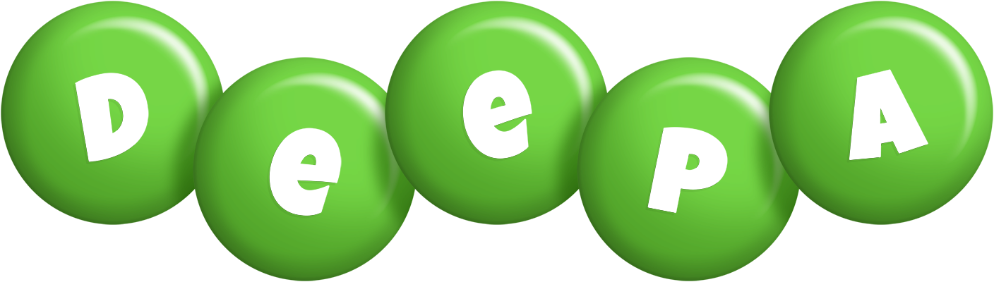 Deepa candy-green logo